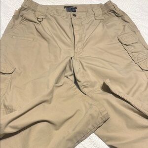 5.11 Tactical Tan Cargo Pants Relaxed Fit